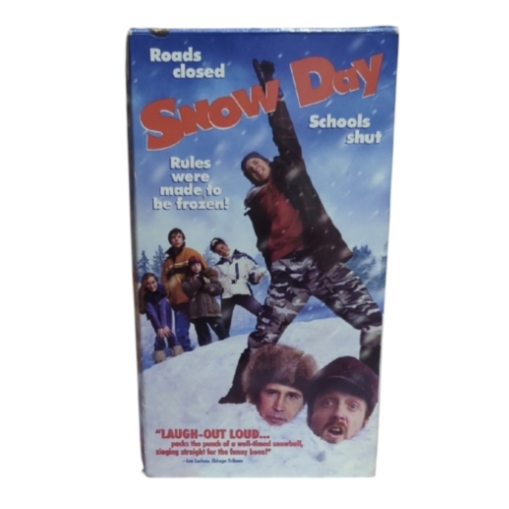 6/$15 Snow Day VHS Tape (2000) – Family/Comedy